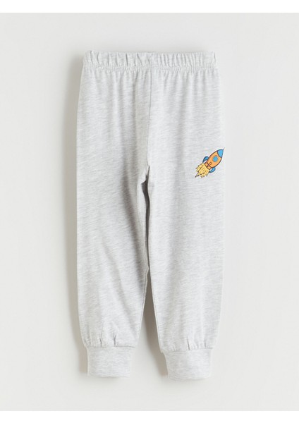 Yeni Sezon Beli Lastikli Erkek Çocuk Pijama Alt 2'li indirimleri