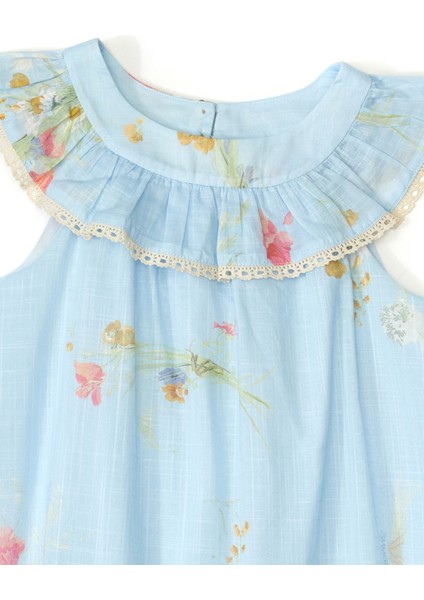 Çok Renkli Kız Çocuk Elbise modelleri