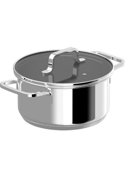 Dina Helix Çelik Kapaklı Güveç Tenceresi 18 cm