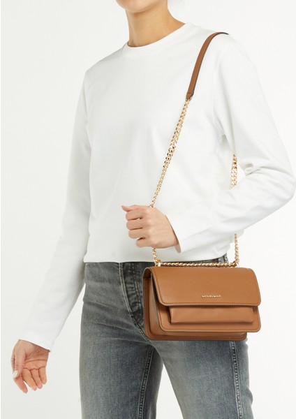 Claire Large Taba Kadın Deri Omuz Çantası fiyatları