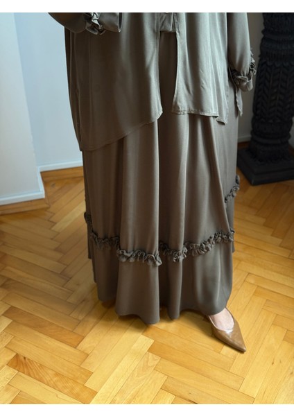 Haki Belmando Oversize Alt Üst Takım 5092 fiyatları