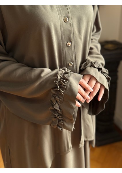 Haki Belmando Oversize Alt Üst Takım 5092 fırsatları