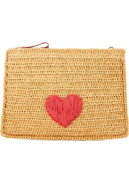 Terra In Love Naturel Kadın Rafya Çanta