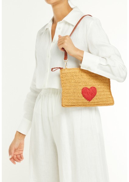 Terra In Love Naturel Kadın Rafya Çanta fiyatları