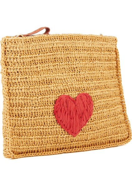 Terra In Love Naturel Kadın Rafya Çanta modelleri