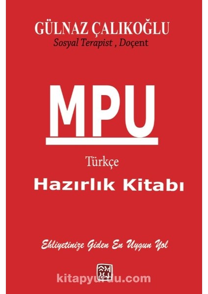Mpu Türkçe Hazırlık Kitabı