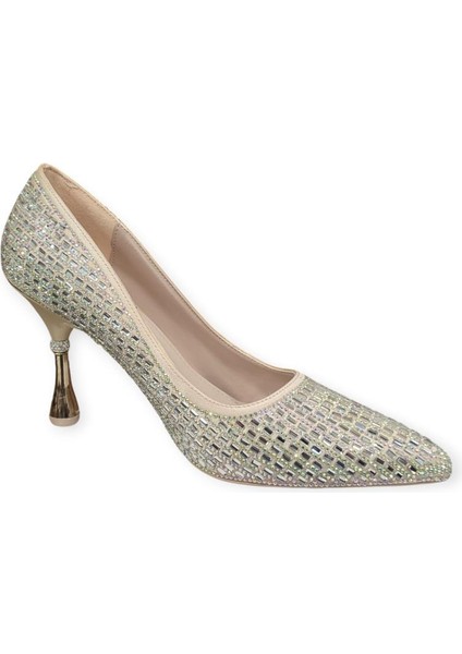Beet 25BK238.38 Sivri Burun Taş Detaylı Kadın Stileto modelleri