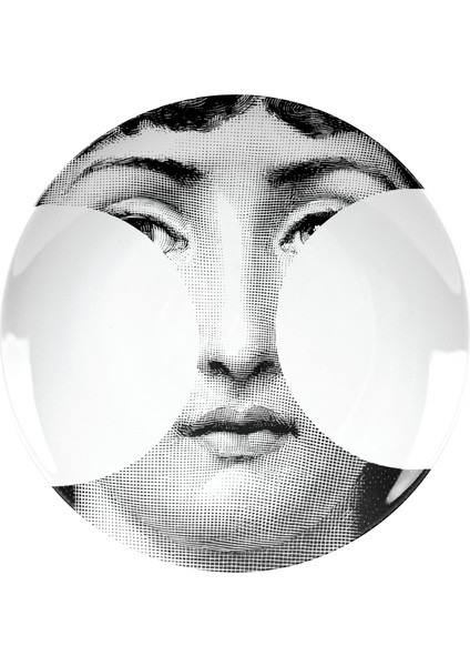 Variazioni N149 Siyah Porselen Dekoratif Tabak