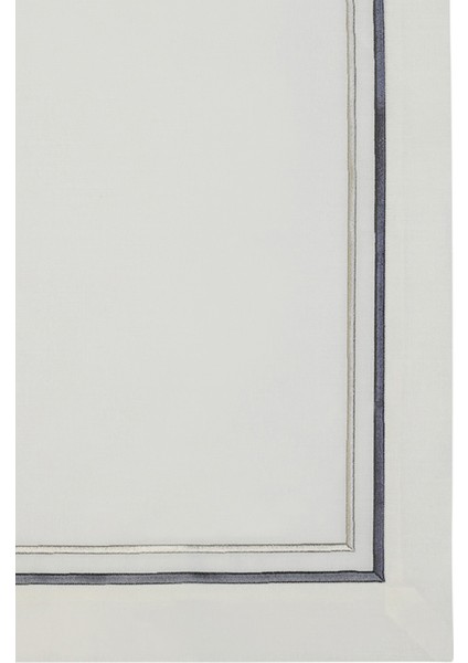 Elegance Gri Antrasit Detaylı Keten Peçete 40X40 cm fiyatları