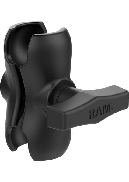 RAM-201U-B C Boyutu Kısa Çift Soketli Kol 1,5" Bilyalı Alüminyum Montaj Aparatı