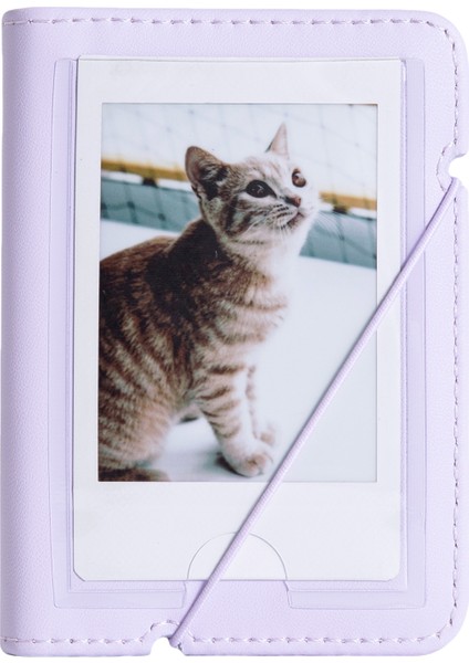 Instax Mini 12 Lila Fotoğraf Makinesi + 10'lu Film Mini Albüm ve Şeffaf Kılıf Seti indirimleri