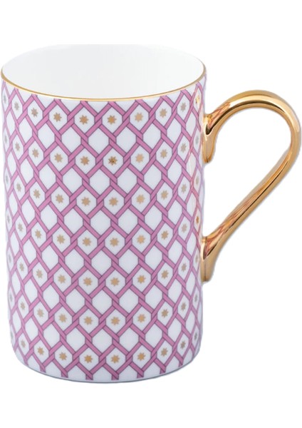 Idyllia Astra 1 Pembe Porselen Kupa