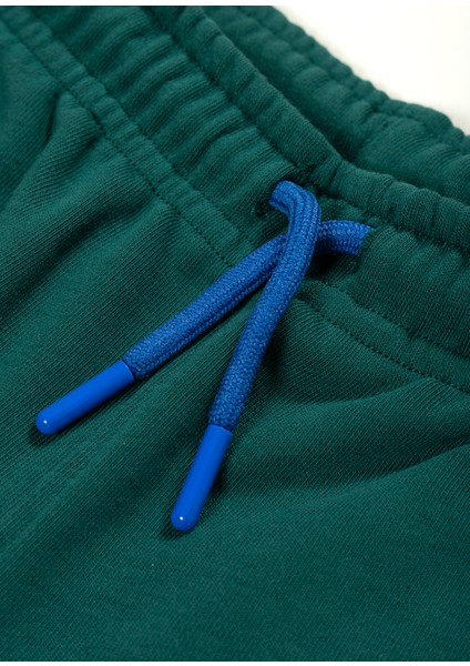 Lady Beetle Koyu Yeşil Erkek Çocuk Jogger Eşofman Altı modelleri