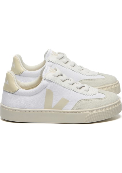 Small Volley Beyaz Çocuk Organik Pamuk Sneaker