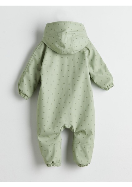 Yeni Sezon Kapüşonlu Baskılı Kız Bebek Astronot Mont fiyatları