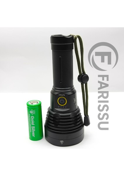 Gold Silver GS-7580 Profesyonel Şarjlı El Feneri - 20W, 1200 Lümen, 6000 Mah Batarya modelleri