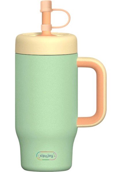 Handlehug Mint Çelik Çocuk Tumbler 550 ml fiyatları