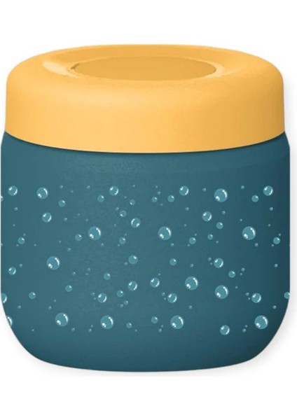 Turtle Voyage Koyu Mavi Çelik Termos Yemek Kabı fiyatları