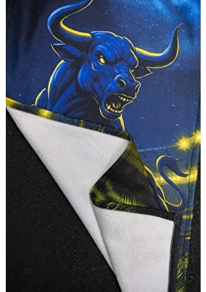 Pamuklu Yeni Nesil Fitness Spor Havlusu - Dijital Baskılı - Hızlı Kuruyan Mikrofiber | Boğa indirimleri