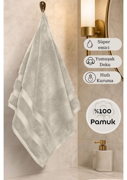 Pamuk Tekli Havlu Karna Premıum Morgan - 50 x 90 modelleri