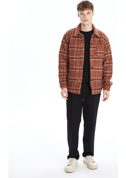 Yeni Sezon Standart Kalıp Gömlek Yaka Erkek Mont fiyatları