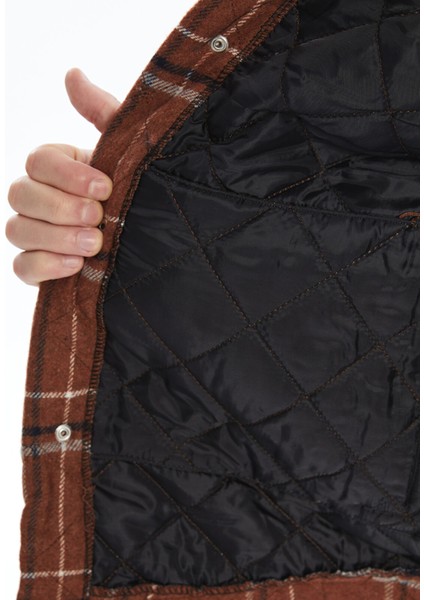 Yeni Sezon Standart Kalıp Gömlek Yaka Erkek Mont modelleri