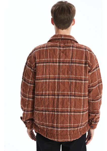 Yeni Sezon Standart Kalıp Gömlek Yaka Erkek Mont fırsatları