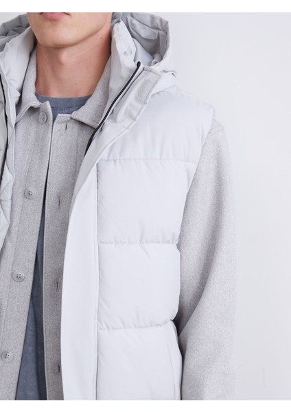 Yeni Sezon Standart Kalıp Kapüşonlu Erkek Şişme Yelek fırsatları