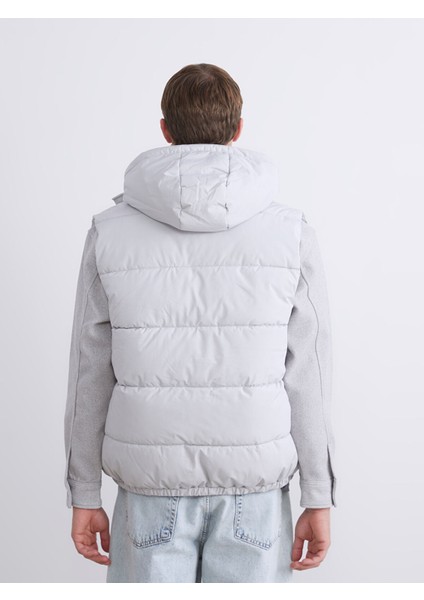 Yeni Sezon Standart Kalıp Kapüşonlu Erkek Şişme Yelek indirimleri