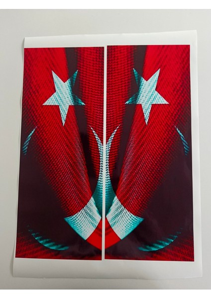 Araç Kapı Direk Kaplama Folyosu Bayrak Desenli DRK27 (Sağ Sol Takım) (2 Adet) - 22X50 cm fiyatları