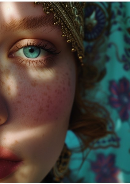 Aisha By Jean S. Partre Fine Art Baskı 70X70 cm fiyatları