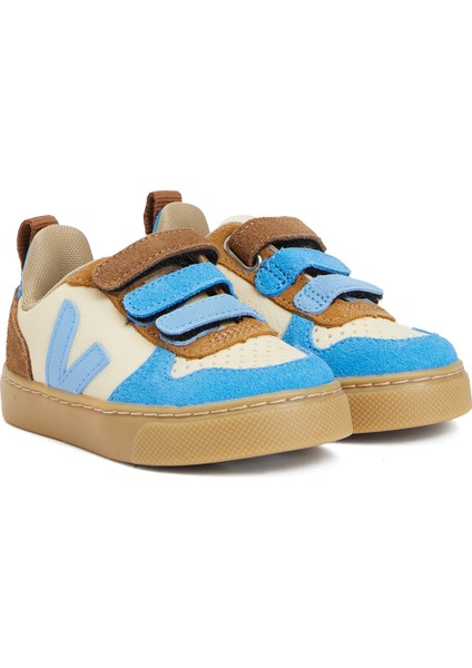 Small V-10 Chromefree Renkli Çocuk Deri Sneaker fiyatları