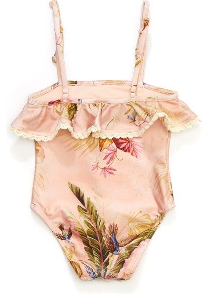 Rhiannon Pembe Kız Çocuk Mayo fiyatları