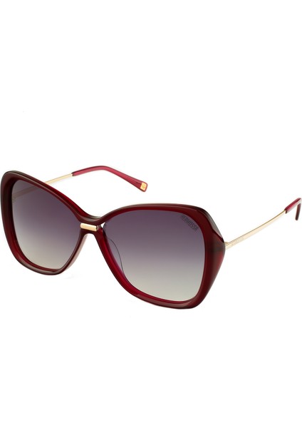 Hm 1355 C 3 Altın Rengi Asetat Kadın Güneş Gözlüğü