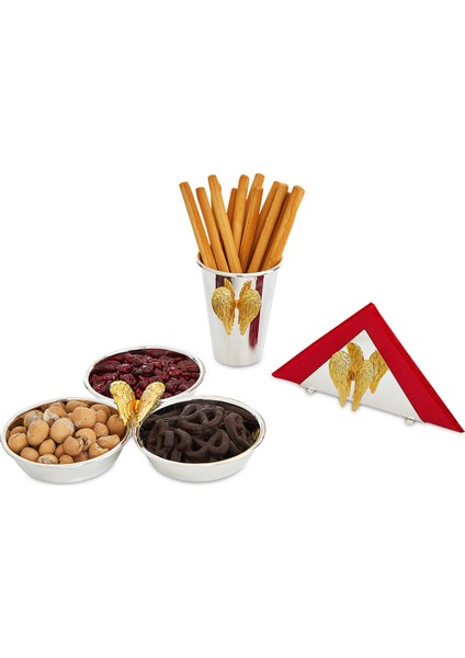 Jophiel Gümüş Metal Kaşıklık ve Galetalık modelleri