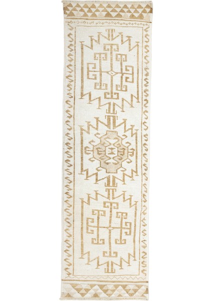 Fera Iskandinav Tarzı Yün Herki Yolluk 87X332 cm