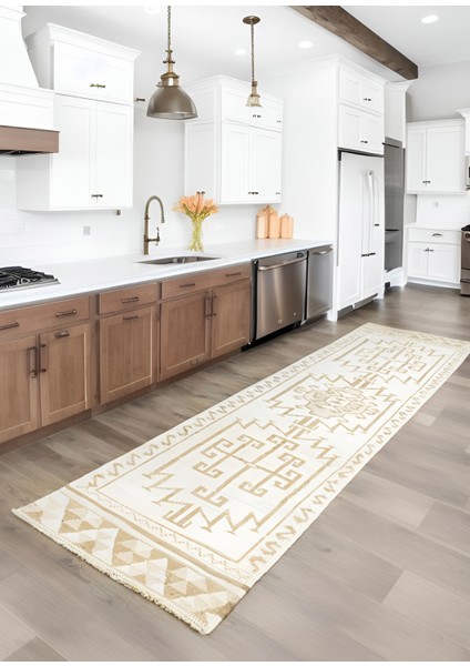 Fera Iskandinav Tarzı Yün Herki Yolluk 87X332 cm fiyatları