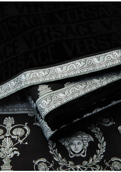 I Love Baroque Siyah 5li Havlu Seti fiyatları