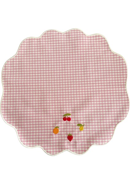 Fruit Desenli Keten 4'lü Servis Peçetesi Seti