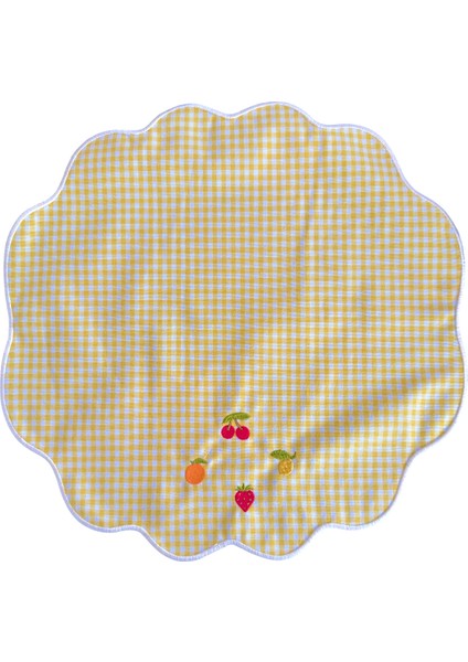 Fruit Desenli Keten 4'lü Servis Peçetesi Seti modelleri