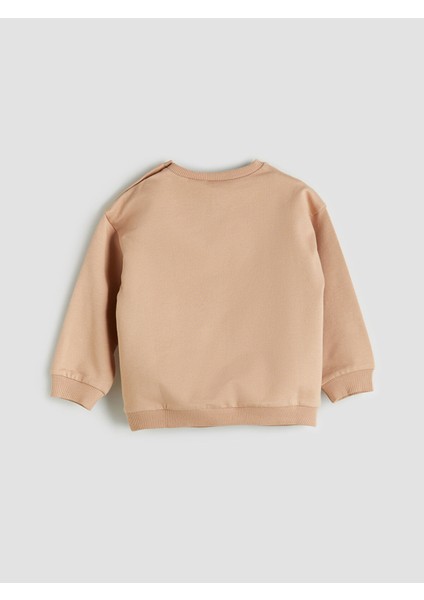 Yeni Sezon Minnie Mouse Baskılı Kız Bebek Sweatshirt ve Tayt 2'li fırsatları