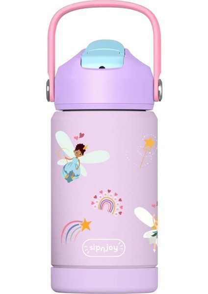 Flipsip Fairy Sparkle Çelik Çocuk Suluk Matara 360 ml