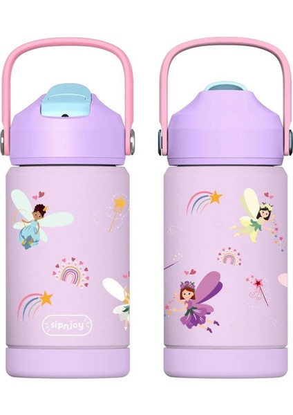 Flipsip Fairy Sparkle Çelik Çocuk Suluk Matara 360 ml modelleri