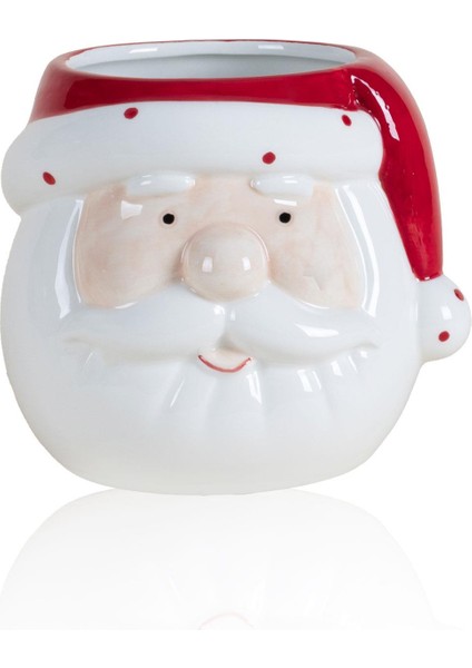 Yılbaşı Kurabiye Kavanozu Kase 12X11X11 cm