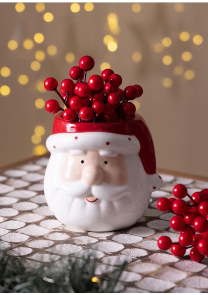 Yılbaşı Kurabiye Kavanozu Kase 12X11X11 cm indirimleri