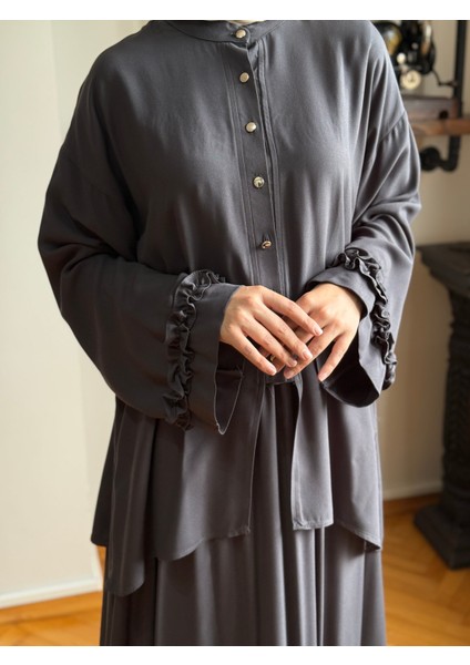 Füme Belmando Oversize Alt Üst Takım 5092 fiyatları