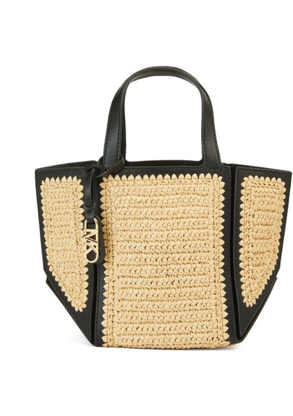 Jordi Siyah Naturel Kadın Plaj Çantası