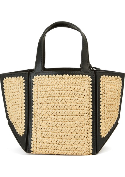 Jordi Siyah Naturel Kadın Plaj Çantası fırsatları