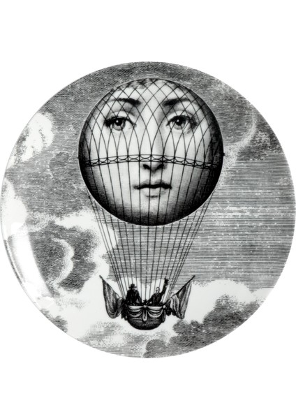 Tema E Variazioni No 93 Porselen Dekoratif Tabak