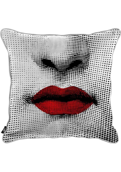 Kiss 50X50 cm Yün Dekoratif Yastık